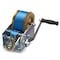 Segomo Tools Heavy Duty 2500 Pound Manual, Two Way Ratchet 32.2 Foot Long Nylon Strap Hand Winch HW2500 - alternate 2